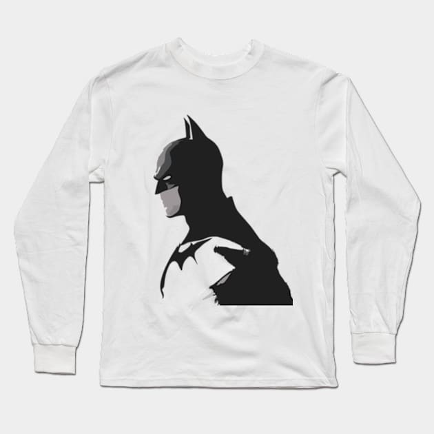 Batman classic Art work Long Sleeve T-Shirt by The MUM Stylex